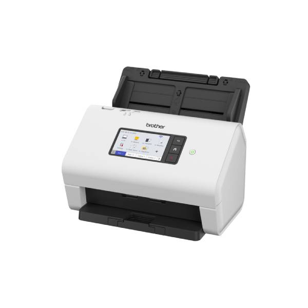 ADS4900WRE1 - Brother - scanner ADS4900W - ADS4900WRE1<br\> Altre Informazioni: <br\>Scanner documentale desktop con duplex (DUAL CIS). rete cablata e wireless. Velocità 60 ppm/120ipm. risoluzione 600 x 600 dpi. ADF da 100 fogli. interfaccia USB. Driver TWAIN. WIA. Touchscreen. - BROTHER Conf. da 1 Pz.