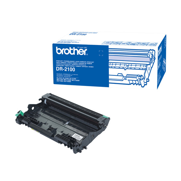 DR-2100 - Brother - Tamburo - Nero - DR2100- 12000 pag<br\> Altre Informazioni: <br\>Drum HL-2140 HL- 2150N HL- 2170W - BROTHER Conf. da 1 Pz.