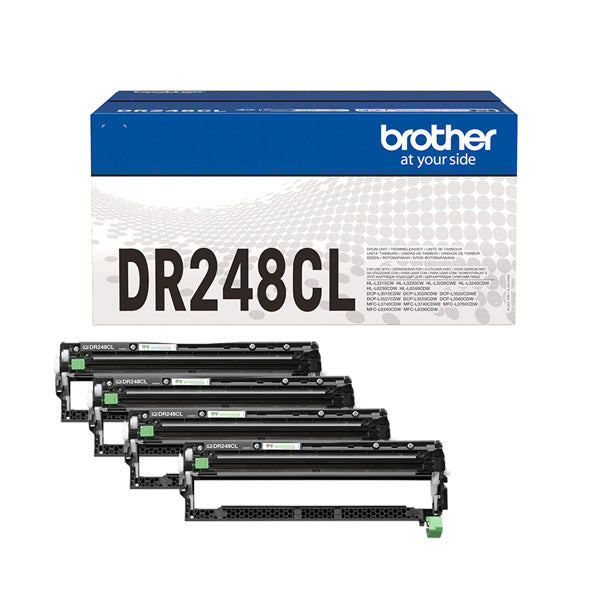 BROTHER - DR248CL - Brother - UnitA' Tamburo (1 x BK-C-M-Y) 30.000 pag - DR248CL - BRODR248CL -  Conf. da 1 Pz.