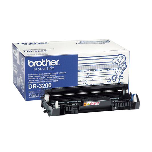 DR-3200 - Brother - Tamburo - Nero - DR3200 - 25000 pag<br\> Altre Informazioni: <br\>DrumHL- 5340D HL-5350DN HL-5350DNLT HL-5380DN - BROTHER Conf. da 1 Pz.