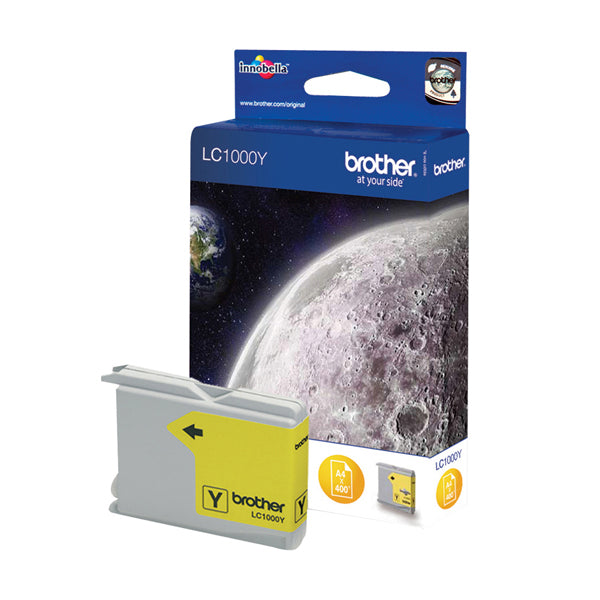 LC-1000Y - Brother - Cartuccia - Giallo - LC1000Y - 400 pag<br\> Altre Informazioni: <br\>Cartuccia Giallo DCP130C DCP330C DCP540CN DCP750CW MFC240C MFC440CN MFC660CN - BROTHER Conf. da 1 Pz.