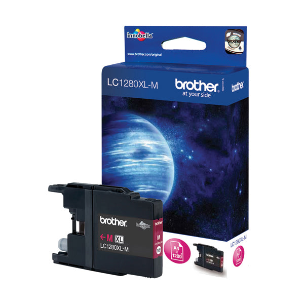 BROTHER - LC-1280XLM - Brother - Cartuccia - Magenta - LC1280XLM - 1200 pag