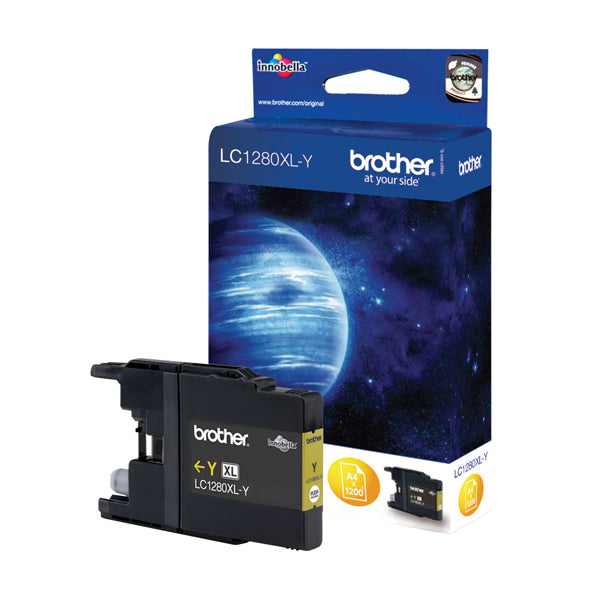 BROTHER - LC-1280XLY - Brother - Cartuccia - Giallo - LC1280XLY- 1200 pag