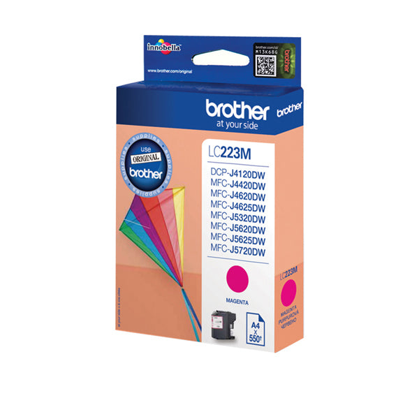 BROTHER - LC223M - Brother - Cartuccia - Magenta - LC223M - 550 pag