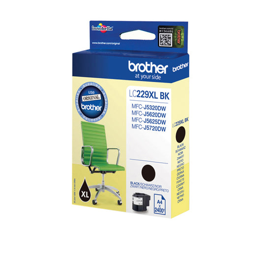 BROTHER - LC229XLBK - Brother - Cartuccia - Nero - LC229XLBK - 2400 pag