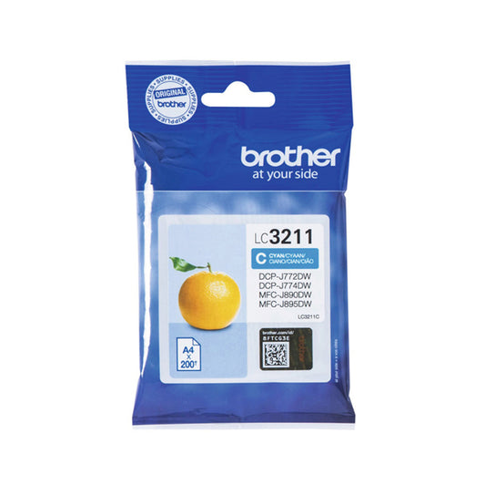 BROTHER - LC3211C - Brother - Cartuccia - Ciano - LC3211C - 200 pag