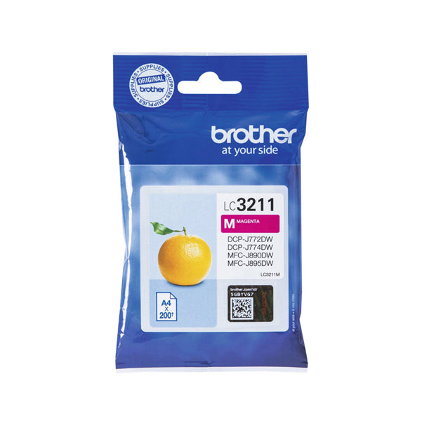 BROTHER - LC3211M - Brother - Cartuccia - Magenta - LC3211M - 200 pag