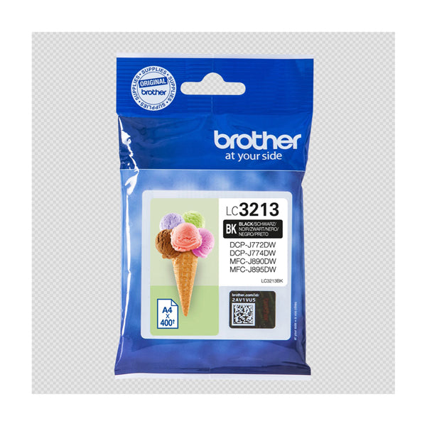 BROTHER - LC3213BK - Brother - Cartuccia - Nero - LC3213BK - 400 pag