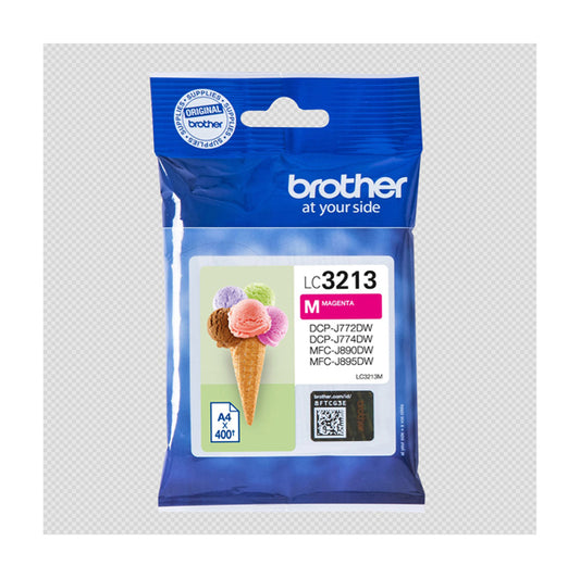 BROTHER - LC3213M - Brother - Cartuccia - Magenta - LC3213M - 400 pag