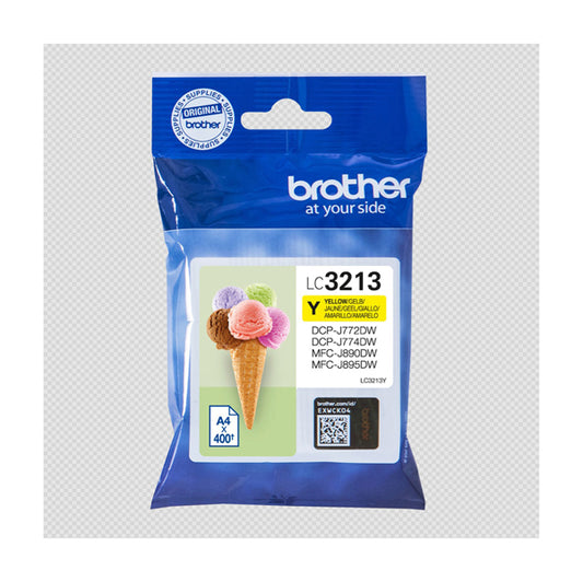 BROTHER - LC3213Y - Brother - Cartuccia - Giallo - LC3213Y - 400 pag