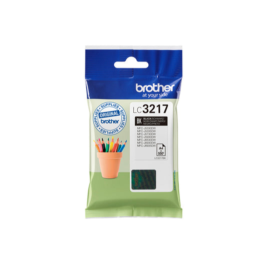BROTHER - LC3217BK - Brother - Cartuccia - Nero - LC3217BK - 550 pag
