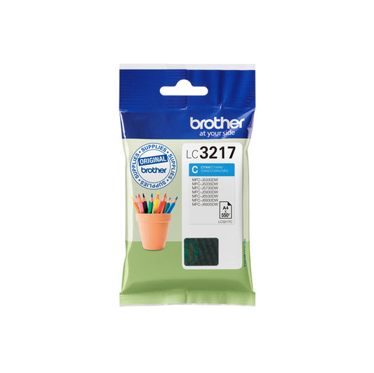 BROTHER - LC3217C - Brother - Cartuccia - Ciano - LC3217C - 550 pag