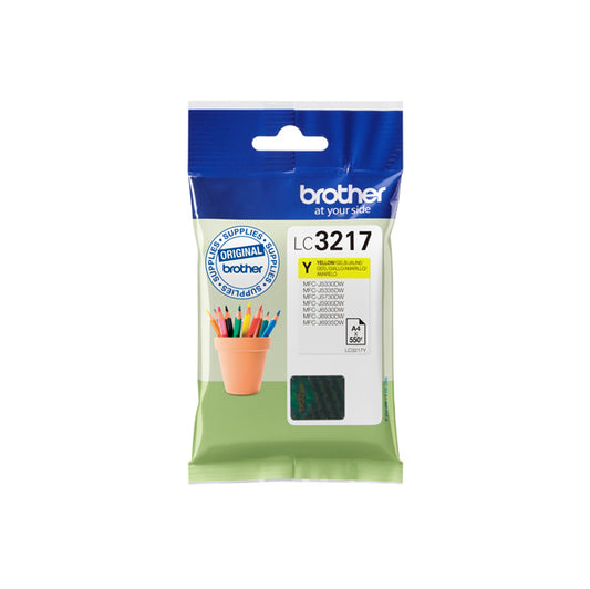 BROTHER - LC3217Y - Brother - Cartuccia - Giallo - LC3217Y - 550 pag