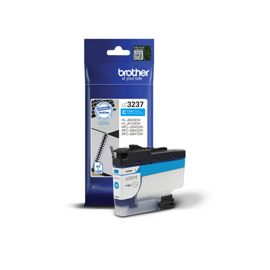 BROTHER - LC3237C - Brother - Cartuccia - Ciano -  LC3237C - 1500 pag