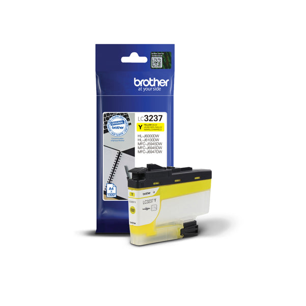 BROTHER - LC3237Y - Brother - Cartuccia - Giallo - LC3237Y - 1500 pag