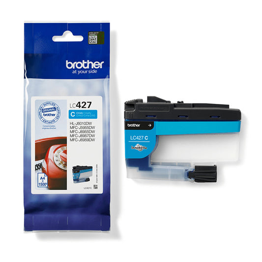 BROTHER - LC427C - Brother - Cartuccia - Ciano - LC427C - 1.500 pag - BROLC427C -  Conf. da 1 Pz.