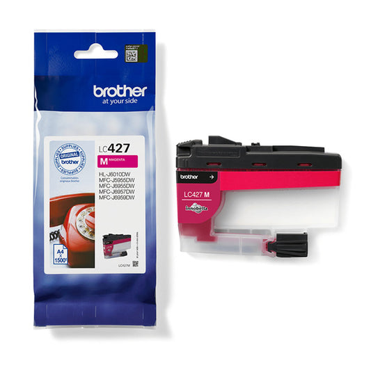 BROTHER - LC427M - Brother - Cartuccia - Magenta - LC427M - 1.500 pag - BROLC427M -  Conf. da 1 Pz.