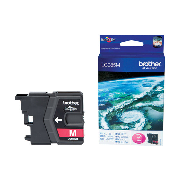 BROTHER - LC-985M - Brother - Cartuccia - Magenta -  LC985M - 265 pag