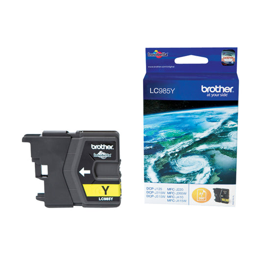 BROTHER - LC-985Y - Brother - Cartuccia - Giallo - LC985Y -  265 pag