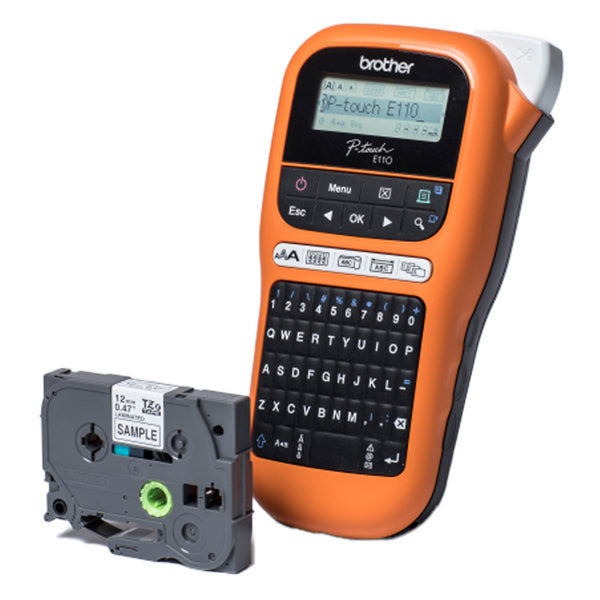 BROTHER - PTE110U1 - Brother - Etichettatrice palmare PTE110 - per settore elettrico - PTE110U1