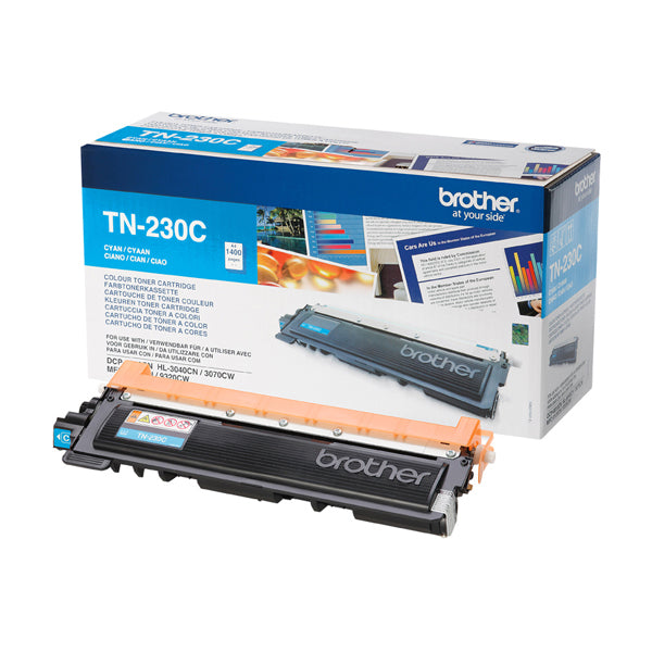 BROTHER - TN-230C - Brother - Toner - Ciano -TN230C - 1400 pag