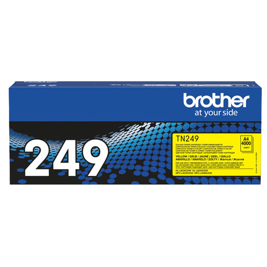 BROTHER - TN249Y - Brother Toner Giallo 4.000 pag