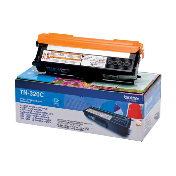 BROTHER - TN-320C - Brother - Toner - Ciano - TN320C - 1500 pag
