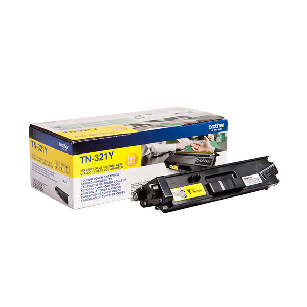 BROTHER - TN321Y - Brother - Toner - Giallo -TN321Y -1500 pag