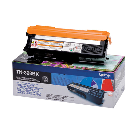 BROTHER - TN-328BK - Brother - Toner - Nero - TN328BK - 8000 pag