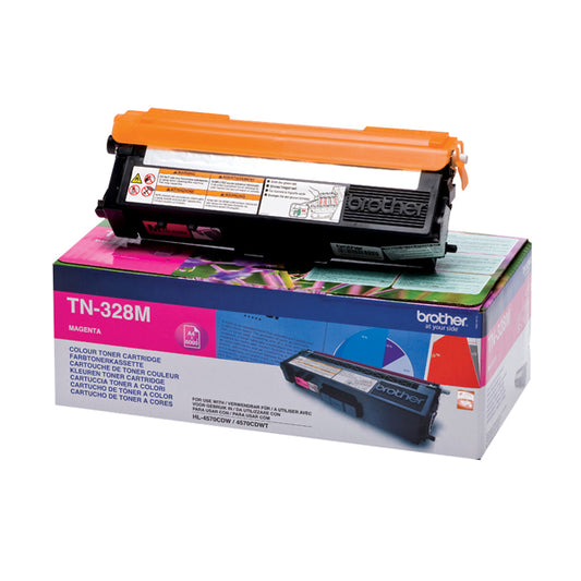 BROTHER - TN-328M - Brother - Toner - Magenta - TN328M - 6000 pag