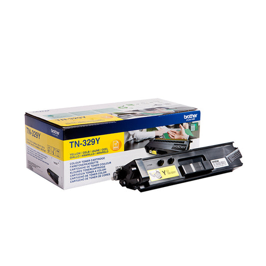 BROTHER - TN329Y - Brother - Toner - Giallo -TN329Y - 6000 pag