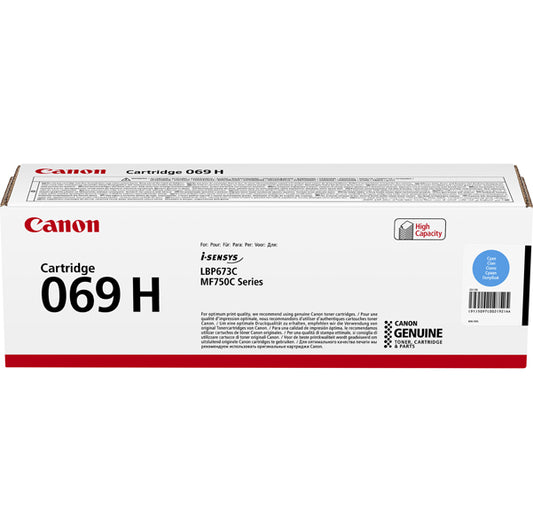 CANON - 5097C002 - Canon - Toner 069C - Ciano - 5097C002 - 5.500 pag - CAN069HC -  Conf. da 1 Pz.