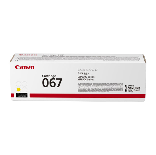 CANON - 5099C002 - Canon - Toner originale 067 - Giallo - 5099C002 - 1.250 pag - CAN5099C002 -  Conf. da 1 Pz.