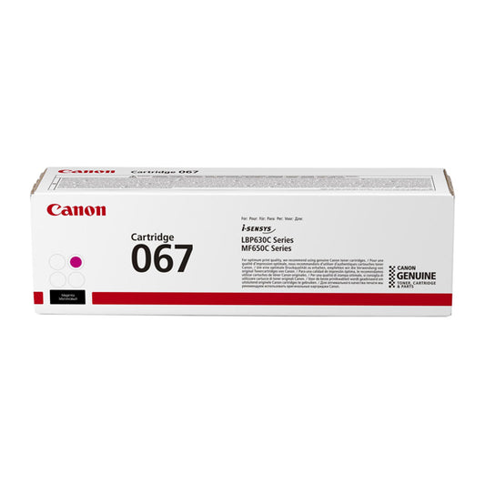 CANON - 5100C002 - Canon - Toner originale 067 - Magenta - 5100C002 - 1.250 pag - CAN5100C002 -  Conf. da 1 Pz.