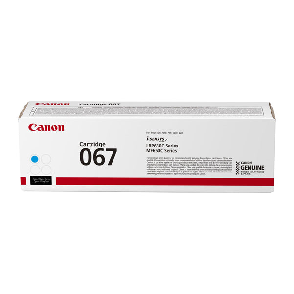 CANON - 5101C002 - Canon - Toner originale 067 - Ciano - 5101C002 - 1.250 pag - CAN5101C002 -  Conf. da 1 Pz.