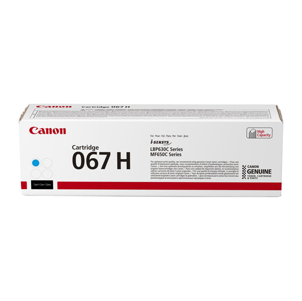 CANON - 5105C002 - Canon - Toner originale 067 - Ciano - 5105C002 - 2.350 pag - CAN5105C002 -  Conf. da 1 Pz.