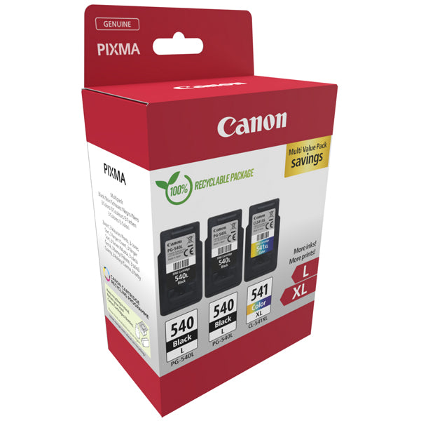 CANON - 5224B017 - Canon - Cartuccia Ink Multipack PG-540Lx2-CL-541XL - 5224B017 - CAN5224B017 -  Conf. da 1 Pz.