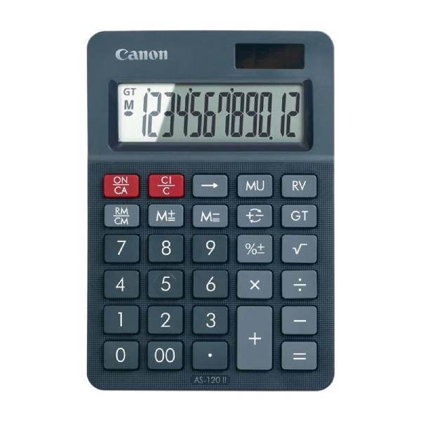 CANON - 4722C002 - Calcolatrice visiva AS-120 - da tavolo - grigio - Canon