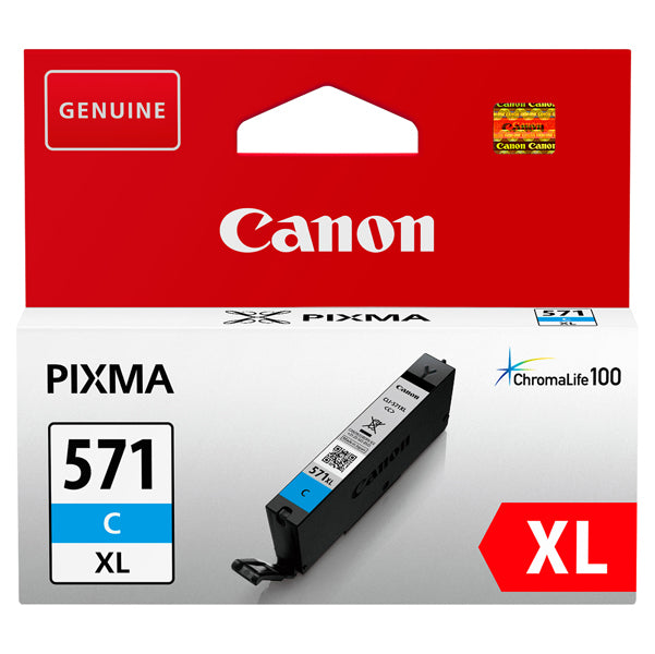 CANON - 0332C001 - Canon - Serbatoio inchiostro - Ciano - 0332C001 - CLI571C - 680 pag