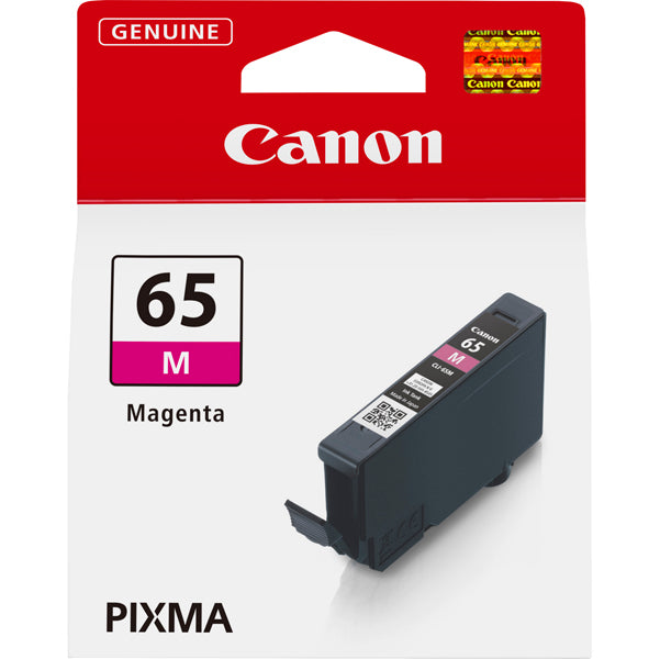 CANON - 4217C001 - Canon - Serbatoio di inchiostro CLI-65M - Magenta - 4217C001 - 13 ml - CANCLI65M -  Conf. da 1 Pz.