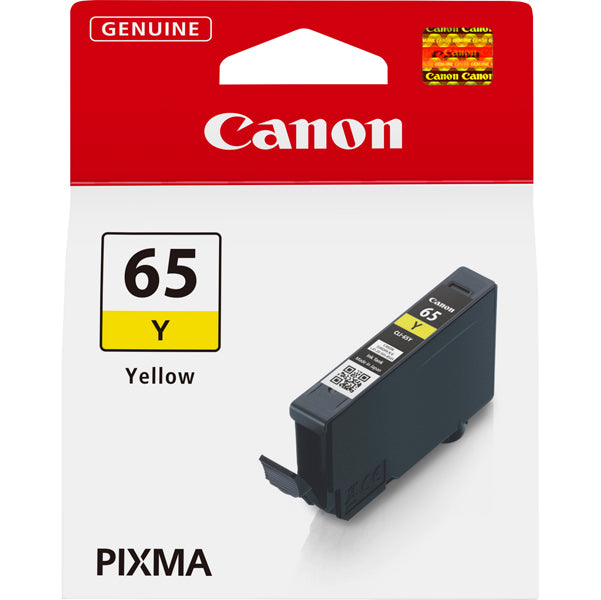 CANON - 4218C001 - Canon - Serbatoio di inchiostro CLI-65Y - Giallo - 4218C001 - 13 ml - CANCLI65Y -  Conf. da 1 Pz.