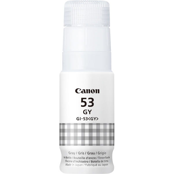 CANON - 4708C001 - Canon - Serbatoio di inchiostro GI-53 - Grigiio - 4708C001 - 3.700 pag - CANGI53GY -  Conf. da 1 Pz.