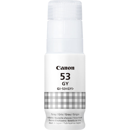 CANON - 4708C001 - Canon - Serbatoio di inchiostro GI-53 - Grigiio - 4708C001 - 3.700 pag - CANGI53GY -  Conf. da 1 Pz.