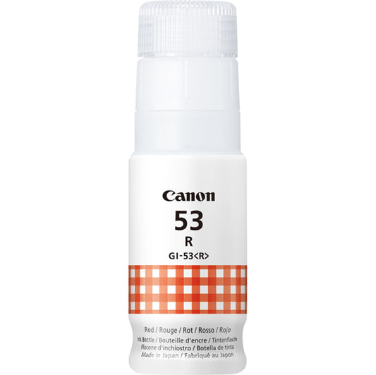 CANON - 4717C001 - Canon - Serbatoio di inchiostro GI-53 - Rosso - 4717C001 - 3.700 pag - CANGI53R -  Conf. da 1 Pz.