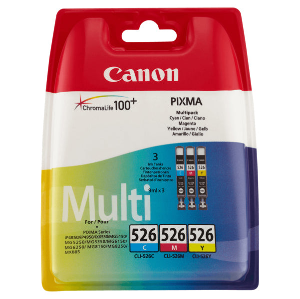 CANON - 4541B009 - Canon - Cartucce ink - C-M-Y - 4541B009 - 515 pag