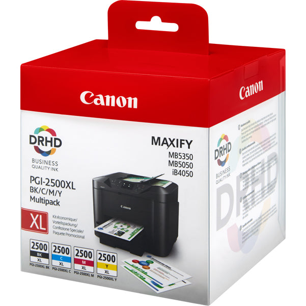 CANON - 9254B004 - Canon - Cartucce ink - C-M-Y-K - 9254B004 - C 1.295 pag - M 1.520 pag - Y 2.500 pag - K 1.755 pag