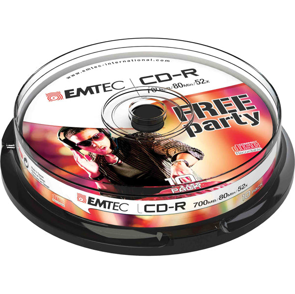 EMTEC - ECOC801052CB - Emtec - CD-R - ECOC801052CB - 80min-700mb