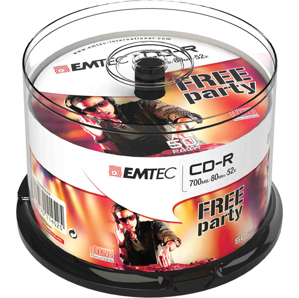 EMTEC - ECOC805052CB - Emtec - CD-R - ECOC805052CB - 80min-700mb