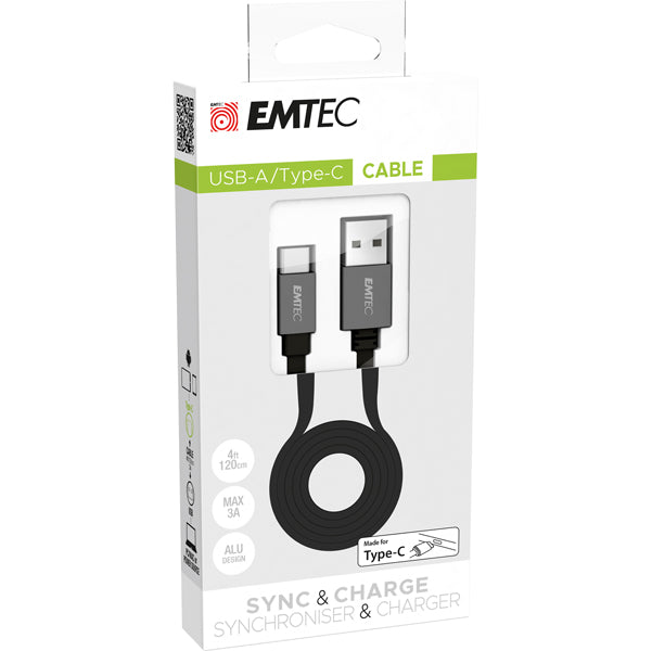 EMTEC - ECCHAT700TC - Emtec - Cavo USB-A to type C T700 - ECCHAT700TC