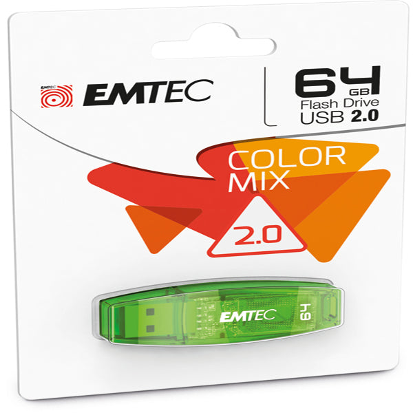EMTEC - ECMMD64G2C410 - Emtec - USB 2.0 - C410 - 64 GB